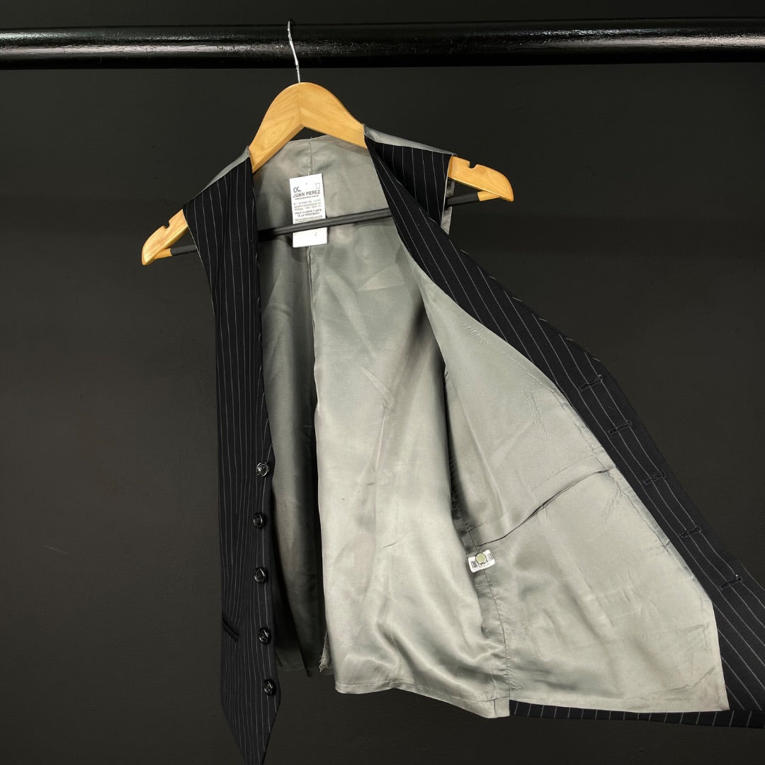 SIN MARCA Chaleco Corto Varios Rayado Talle 1