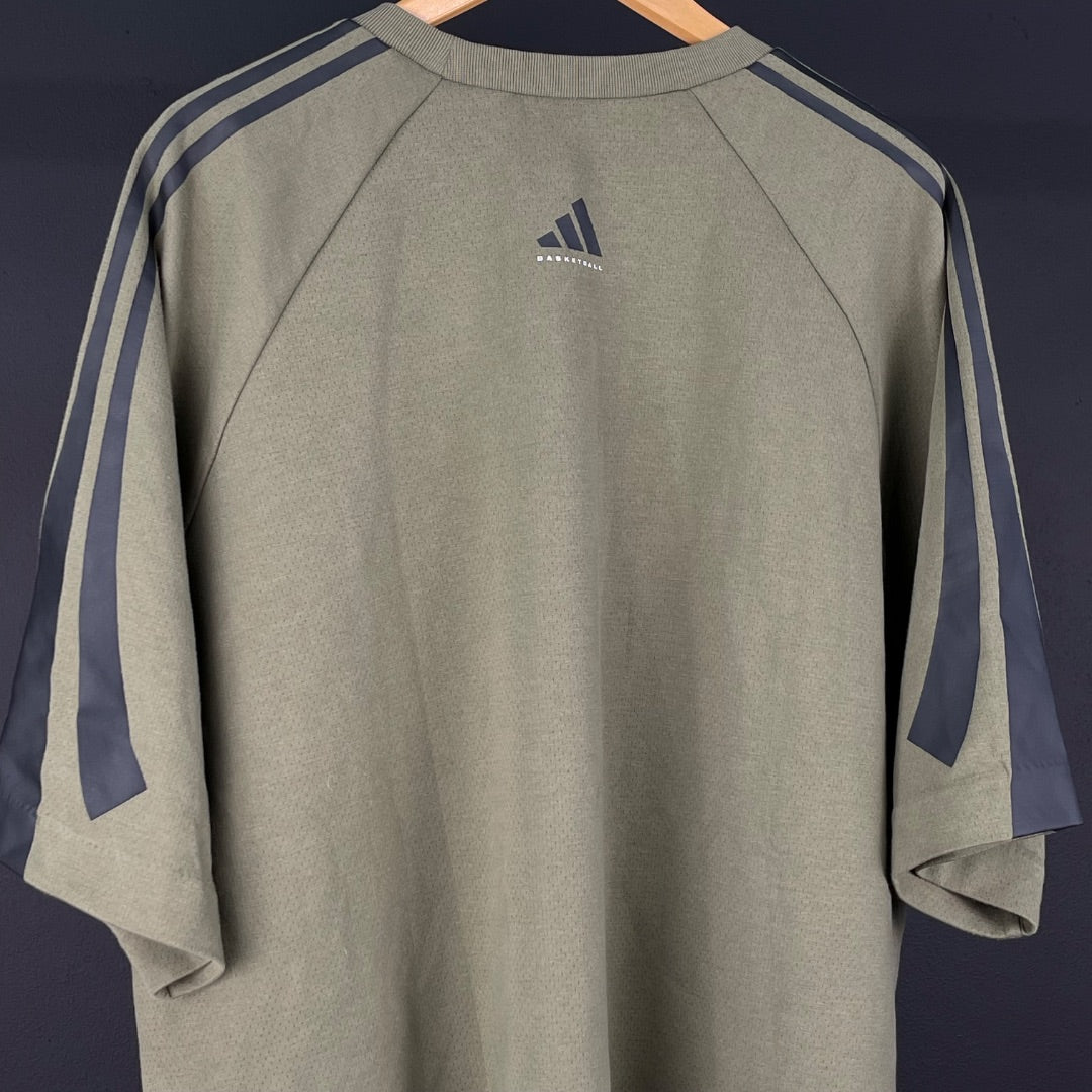 ADIDAS Remera Manga Corta Verde Talle XXL
