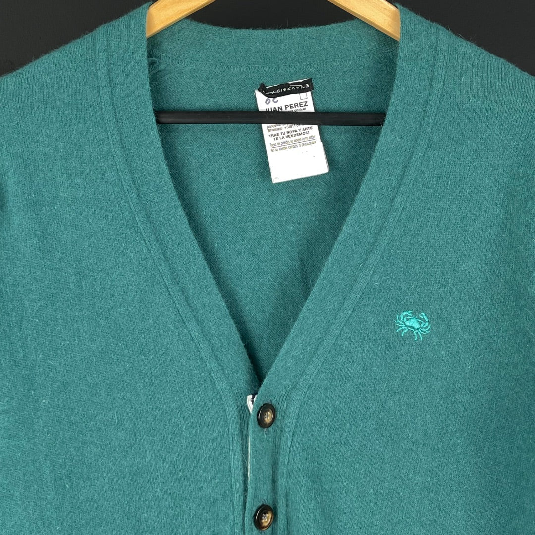 KEY BISCAYNE Sweater Verde Talle M