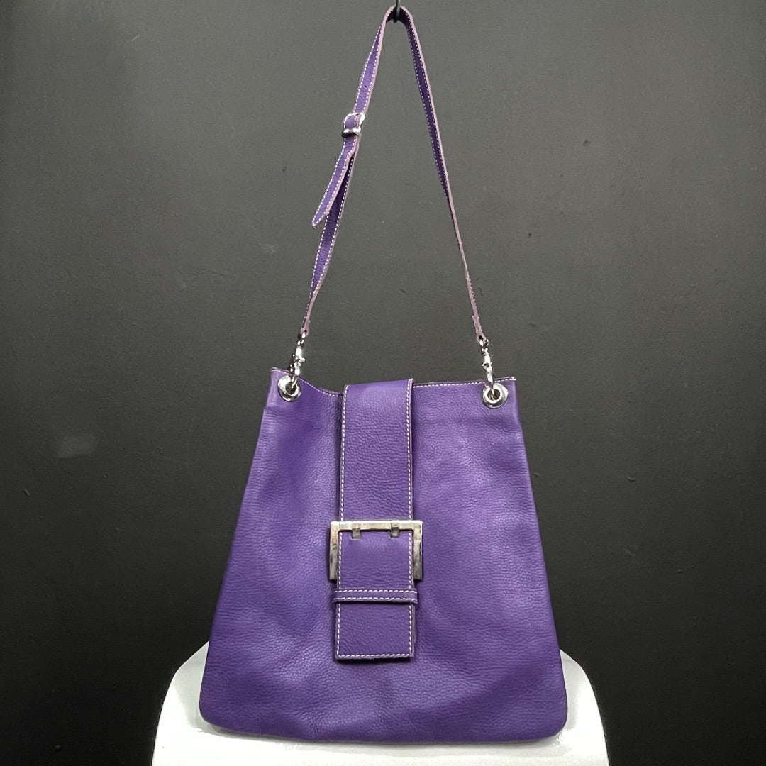 SIN MARCA Cartera Violeta Talle Unico