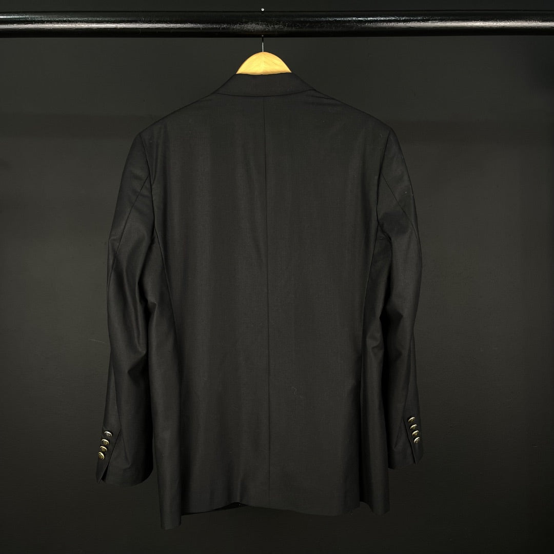 ALFREDO MARINO Saco Negro Talle XL