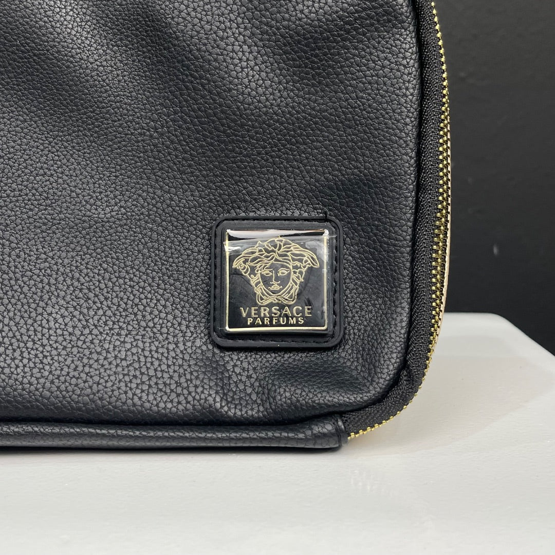 VERSACE Necessaire Negro Talle Unico