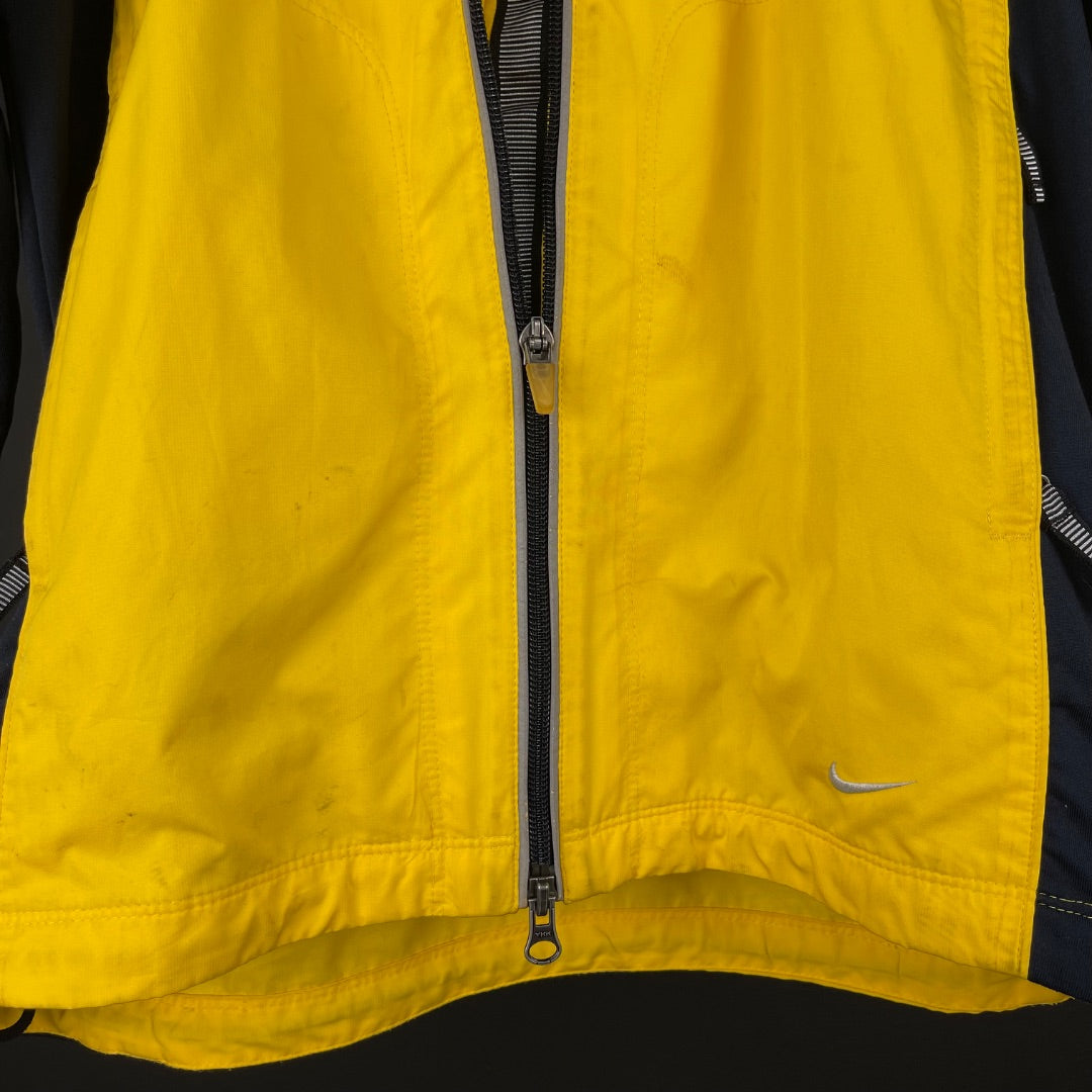 NIKE Campera Amarillo Talle M