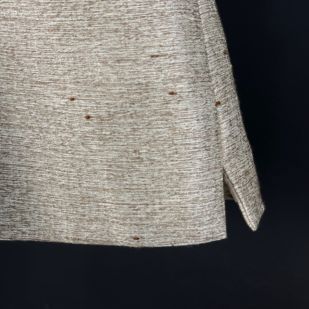 KASPER Conjunto X2 Pollera Y Otro Beige Talle 16