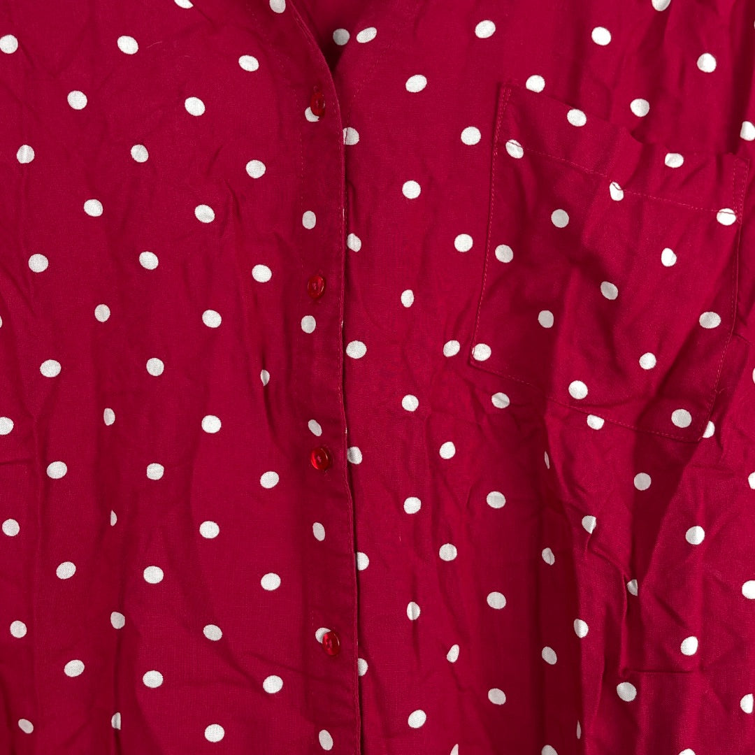 GEORGE Camisa Manga Larga Varios Lunares Talle 40