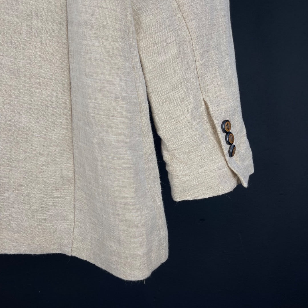 ZARA Saco Beige Talle L