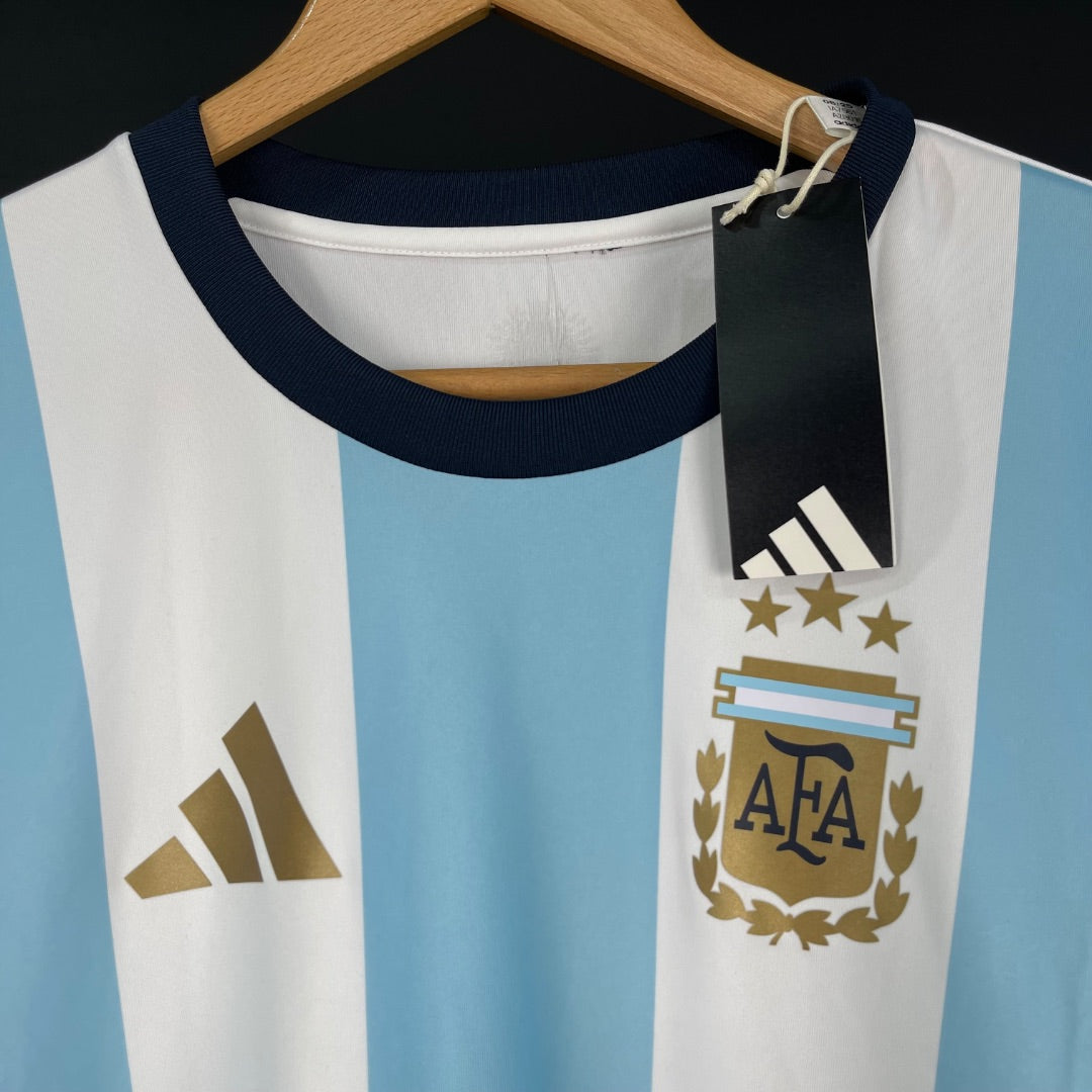 ADIDAS Remera Deportiva Varios Rayado Talle XL