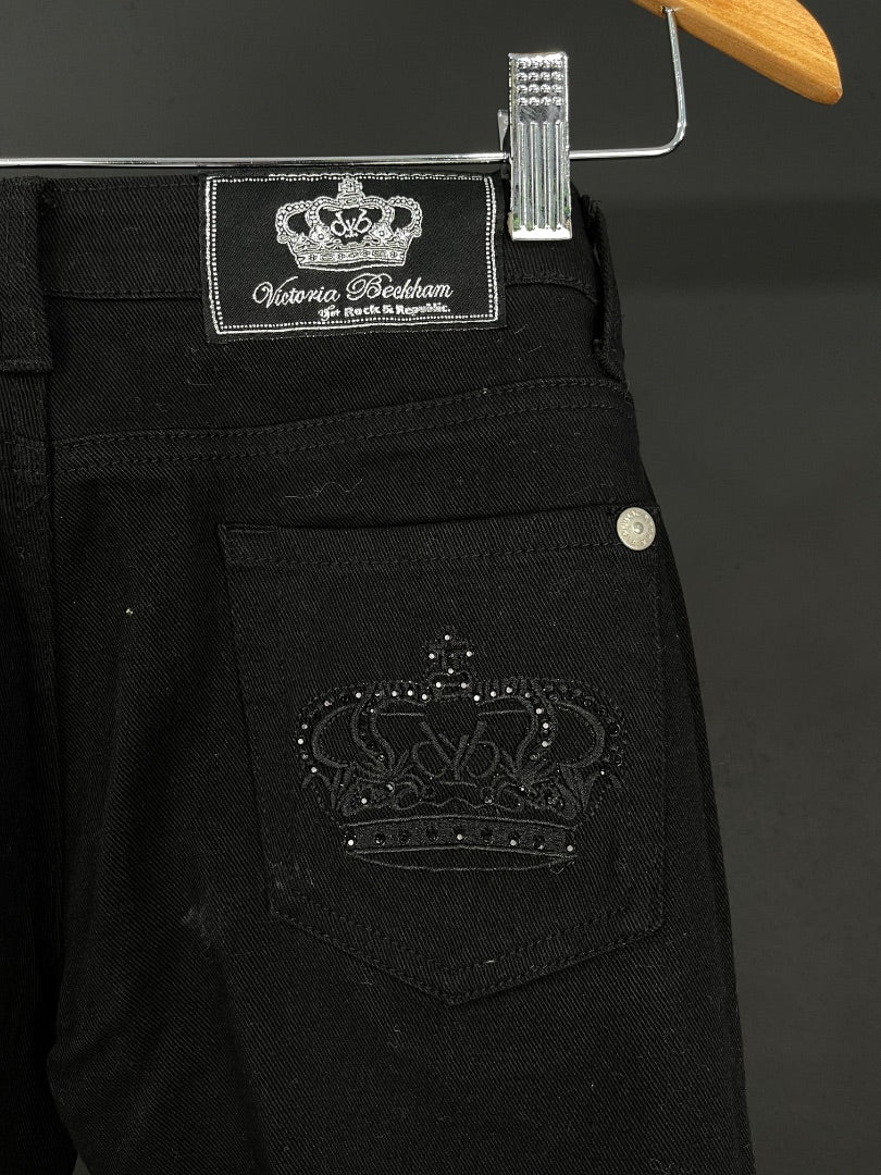 ROCK & REPUBLIC Pantalon Negro Talle 26
