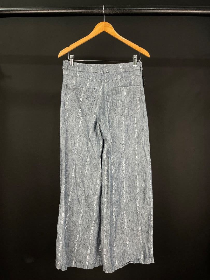 JAZMIN CHEBAR Pantalon Gris Talle 42