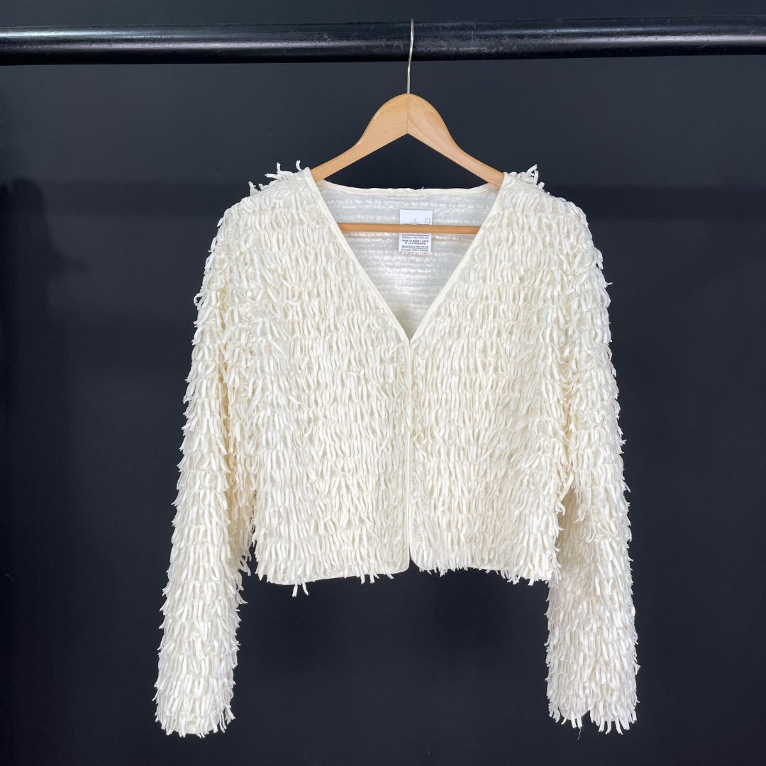 SIN MARCA Saco Beige Talle S