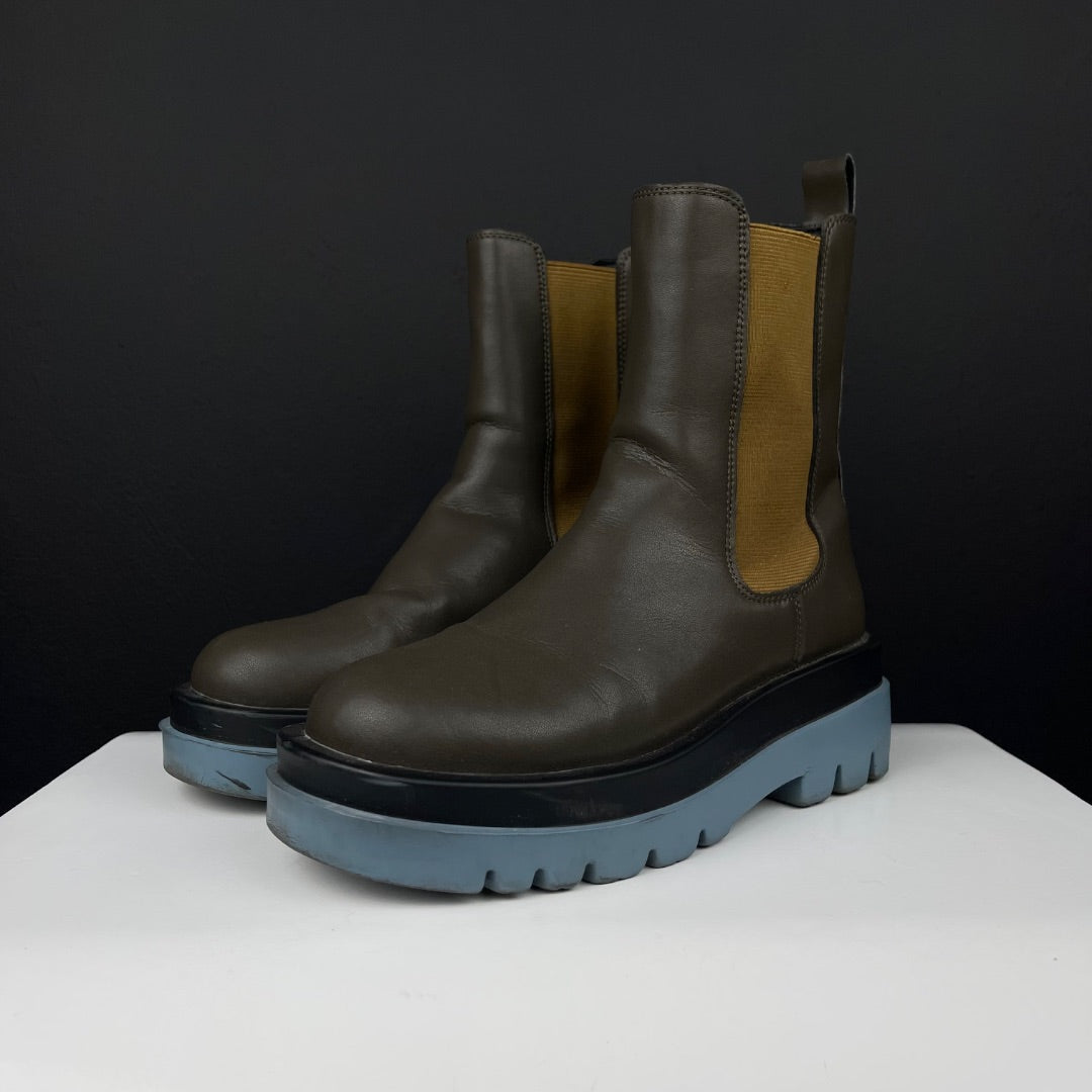 MISHKA Bota Corta Verde Talle 35