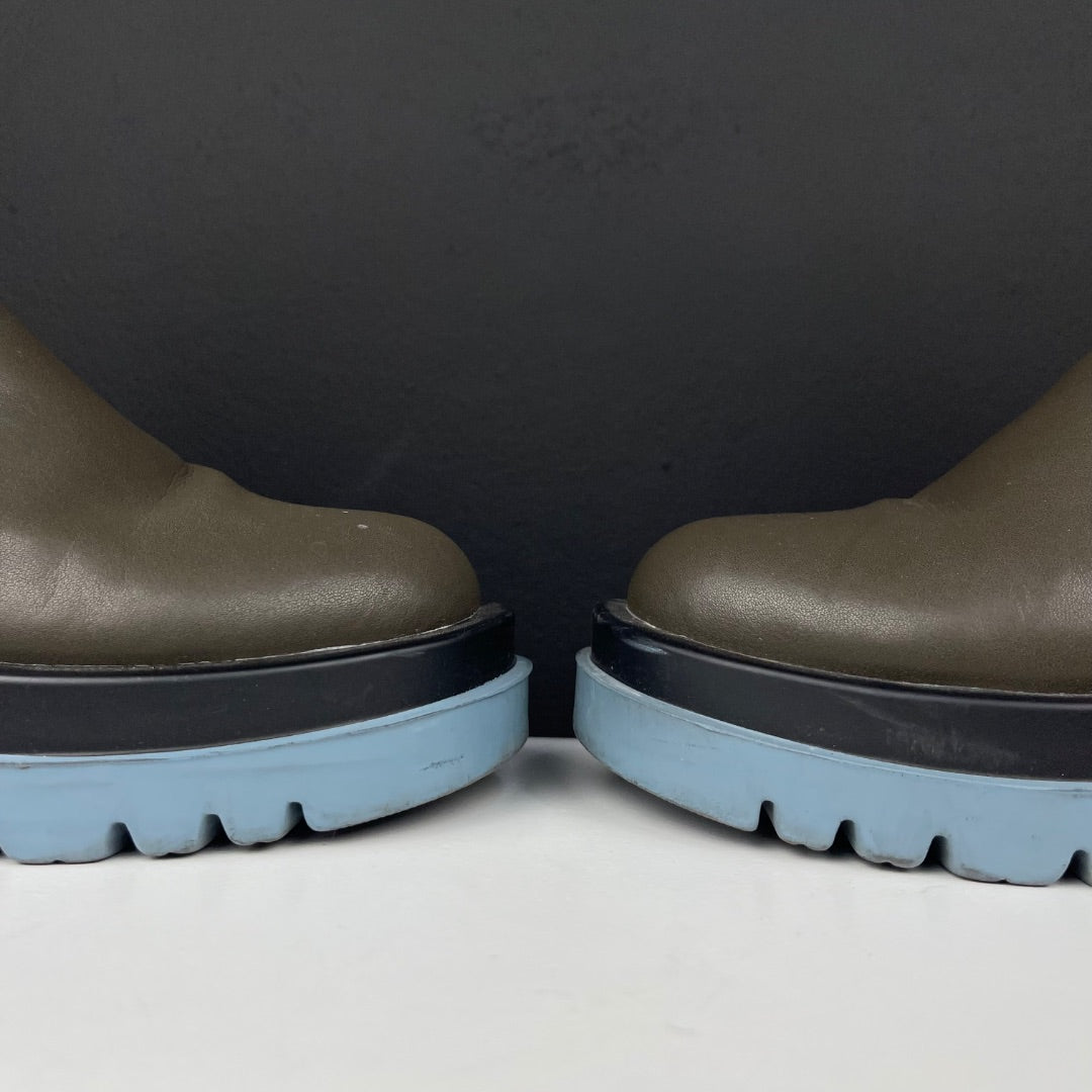 MISHKA Bota Corta Verde Talle 35