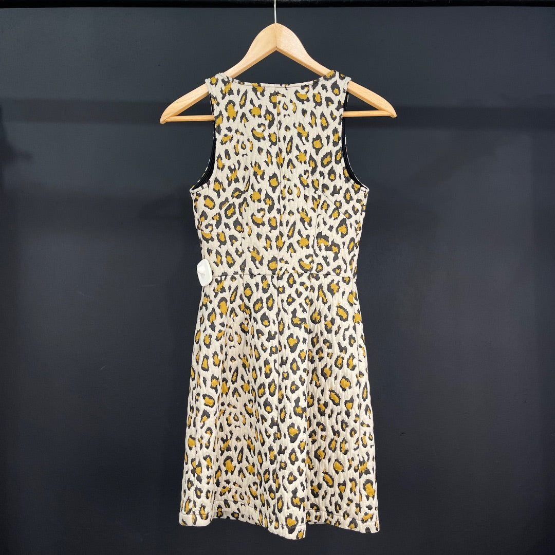 STRADIVARIUS Vestido Sin Manga Varios  Animal Print Talle S