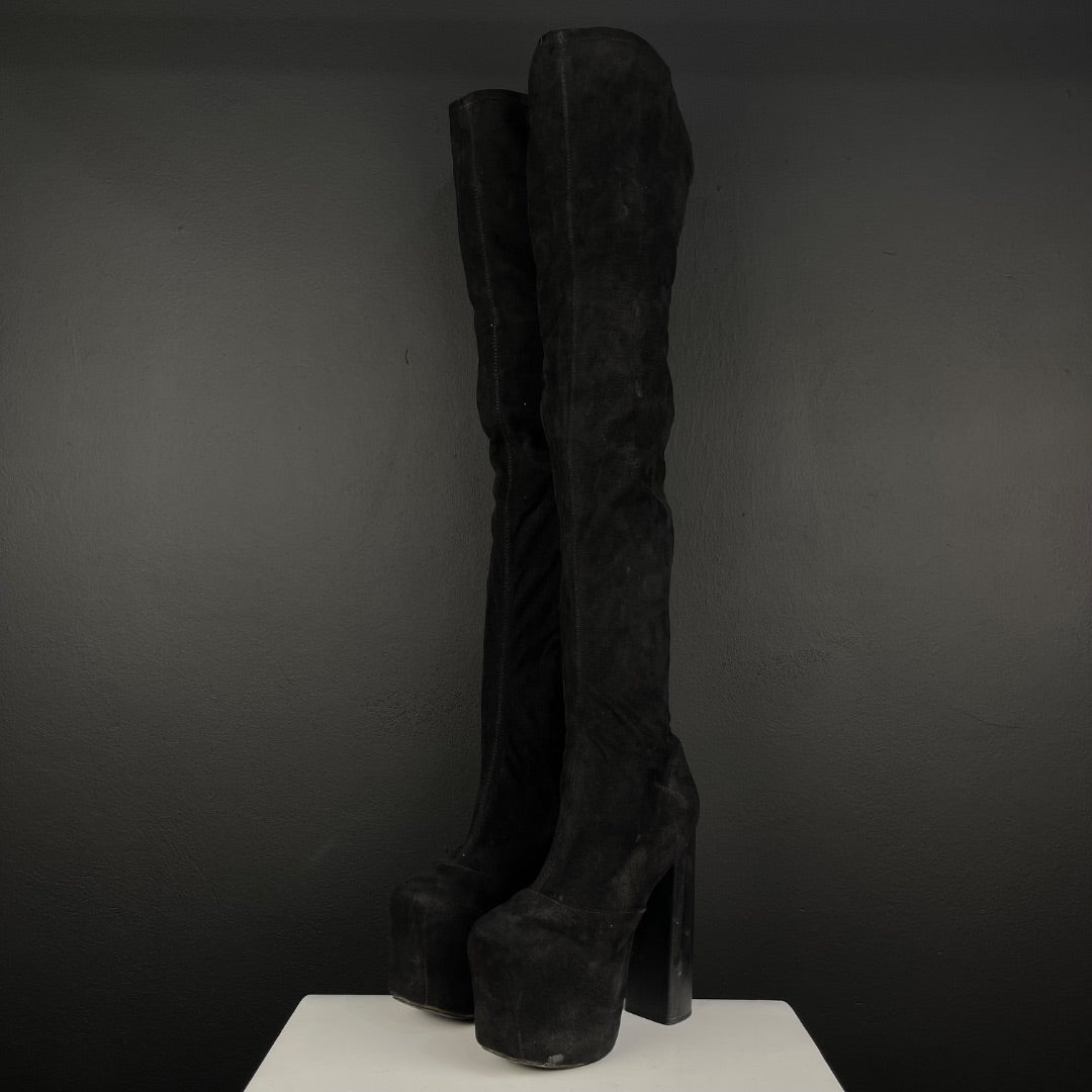 JEFFREY CAMPBELL Bota Bucanera Negro Talle 37