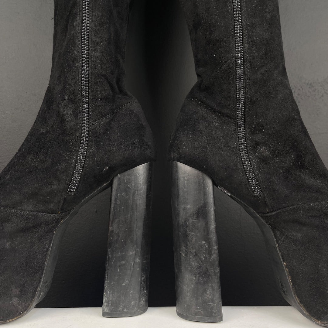 JEFFREY CAMPBELL Bota Bucanera Negro Talle 37