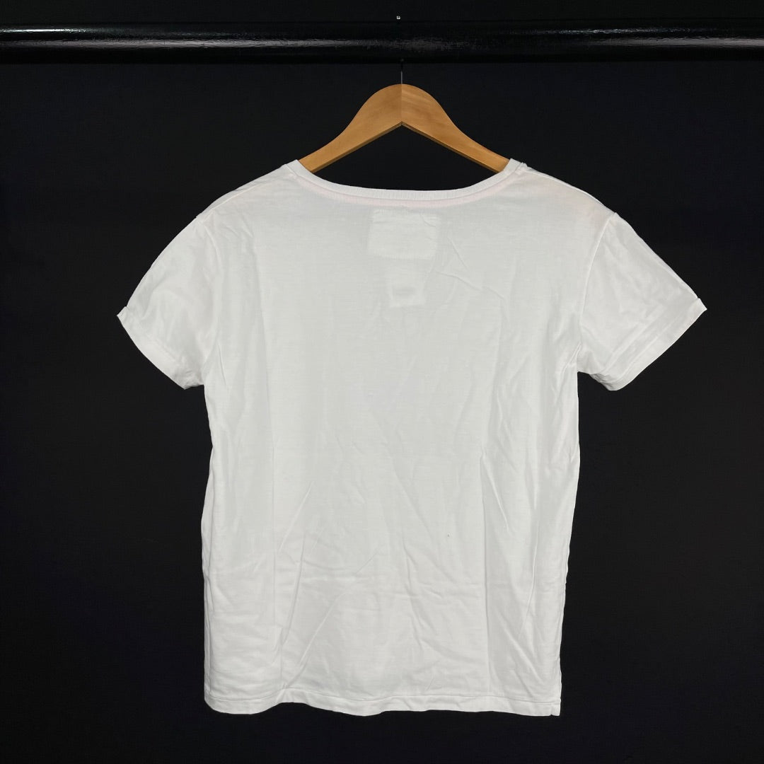 RAPSODIA Remera Manga Corta Blanco Talle S