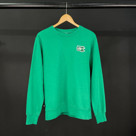 NIKE Buzo Verde Talle S