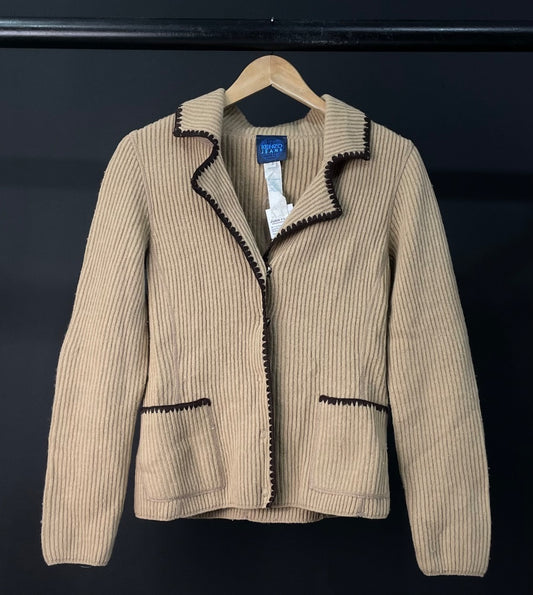 KENZO Saco Beige Talle S