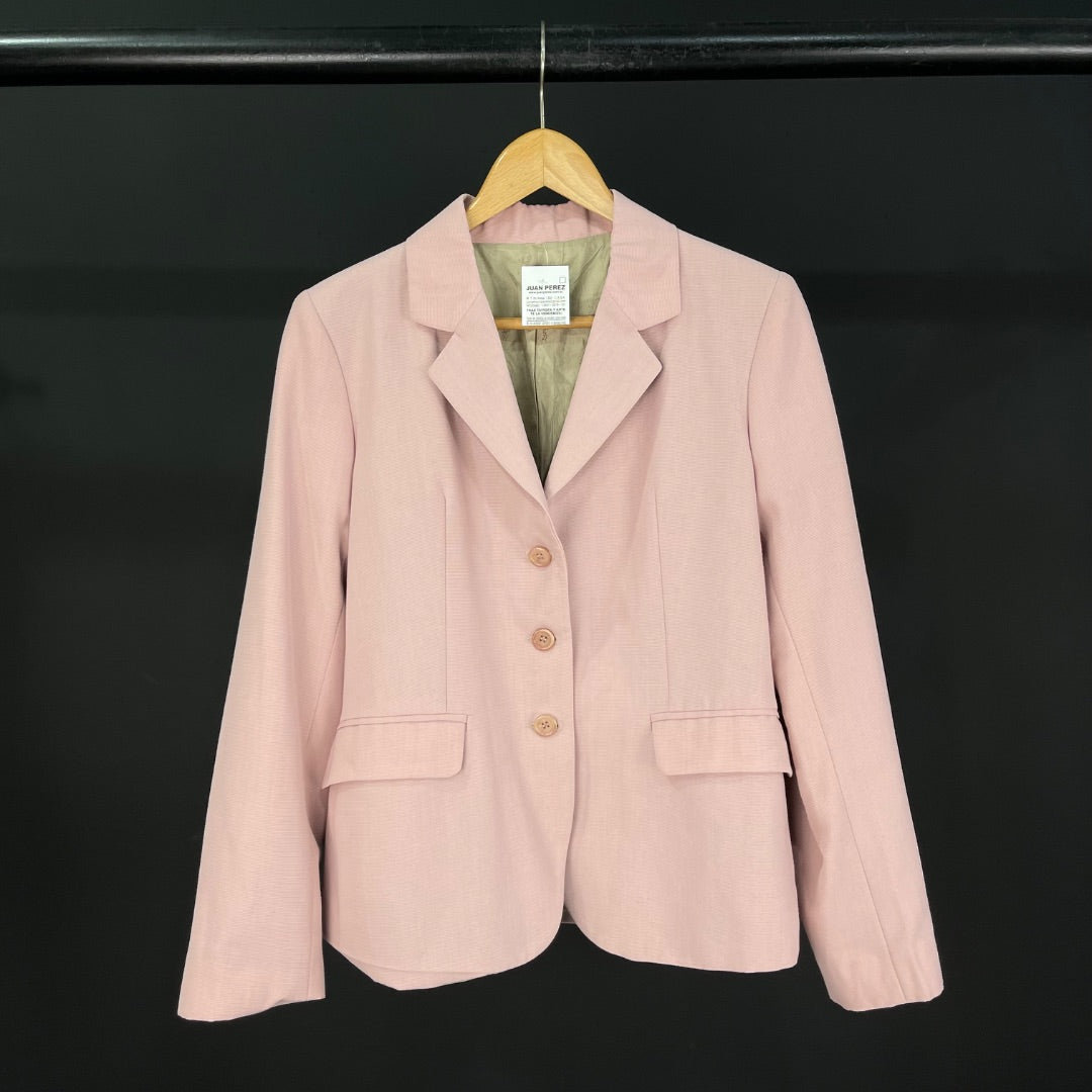 YSL Saco Rosa Viejo Talle S