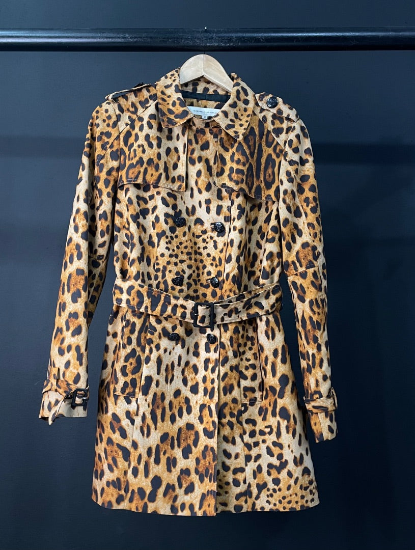 CARMELA ACHAVAL Impermeable Varios  Animal Print Talle 42