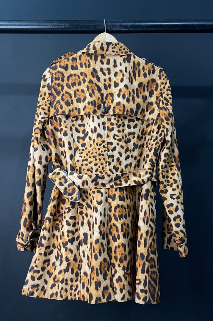 CARMELA ACHAVAL Impermeable Varios  Animal Print Talle 42