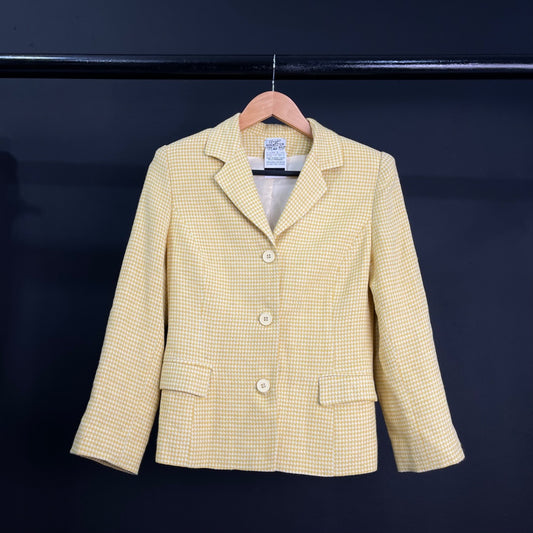 CLAUDIA RUBINSZTEIN Saco Amarillo Talle 42