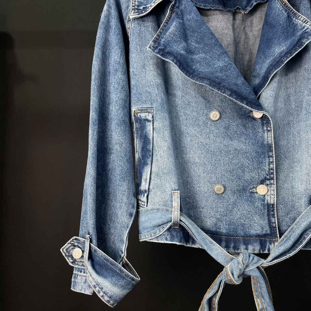 BLUE STEEL Campera Celeste Talle M