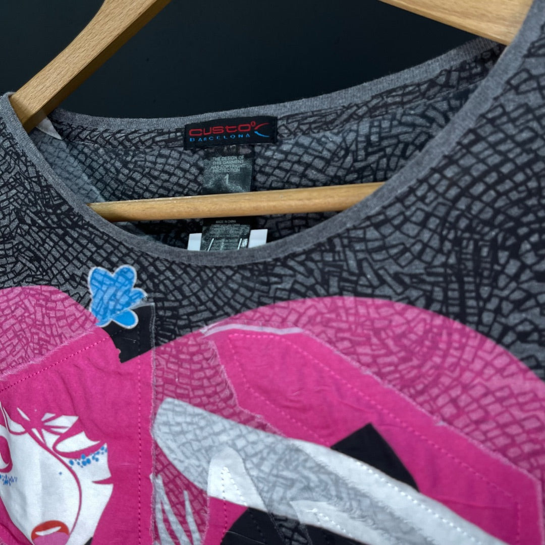 CUSTO BARCELONA Remera Manga Larga Varios  Estampado Talle 1