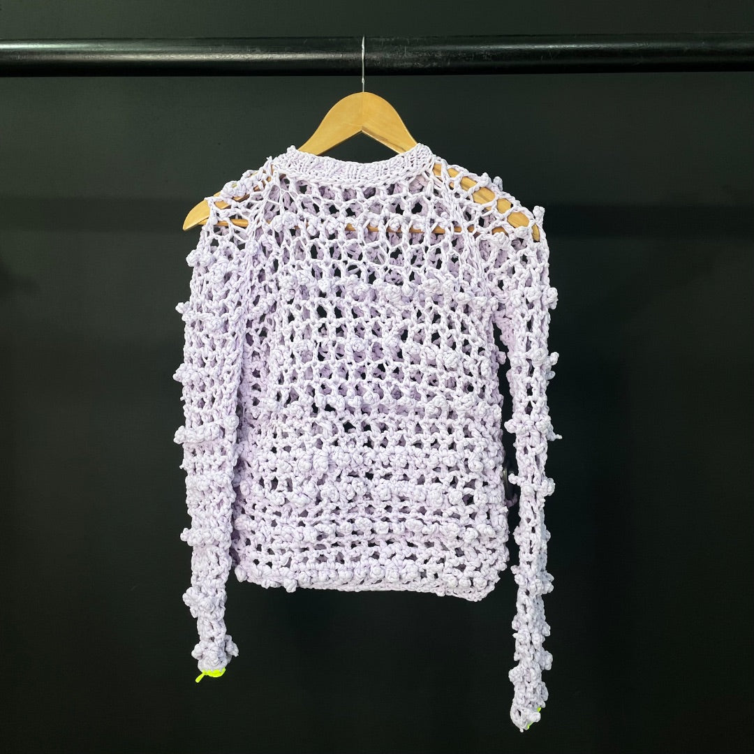 SIN MARCA  Sweater  Lila  Talle S