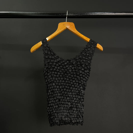 SIN MARCA Musculosa Negro Talle S