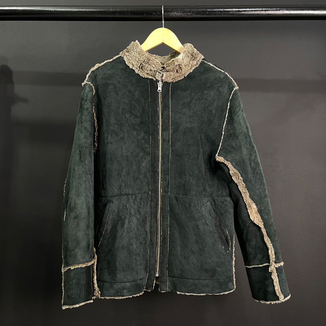 SIN MARCA Campera Verde Talle L