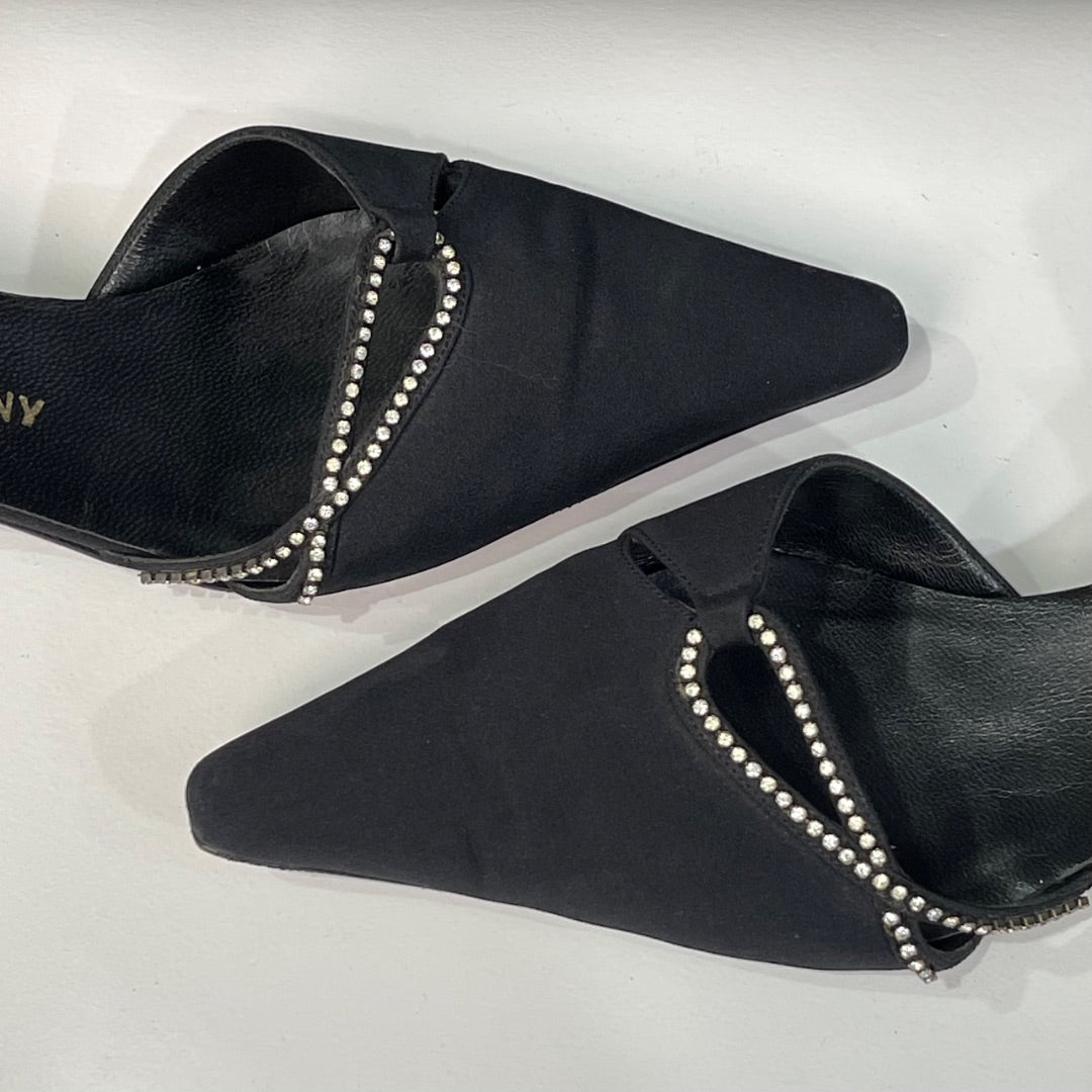 SARKANY Taco Bajo Negro Talle 42