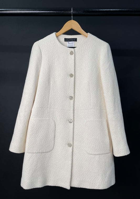 ZARA Saco Beige Talle L