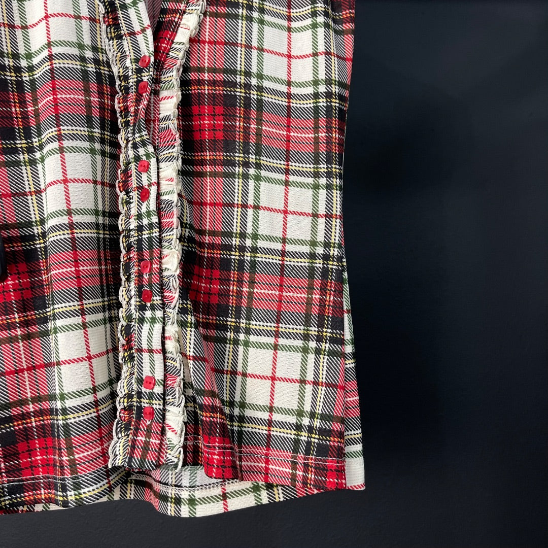 SCT Camisa Manga Corta Varios  Escoces Talle XS