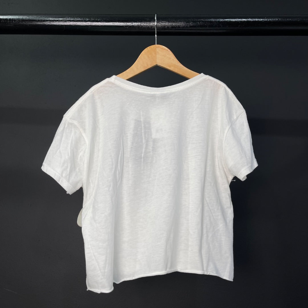 DISNEY Remera Manga Corta Blanco Talle 1
