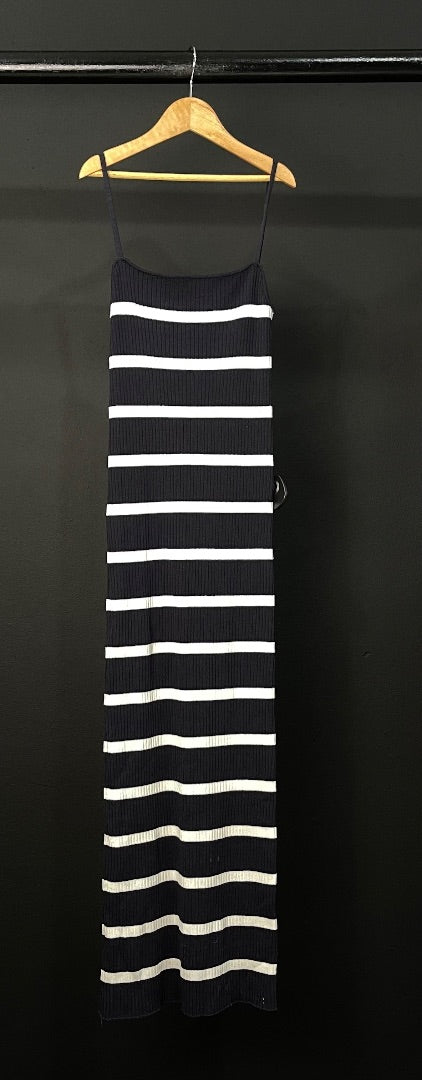 ZARA Vestido Sin Manga Vsbm Varios Rayado Talle S