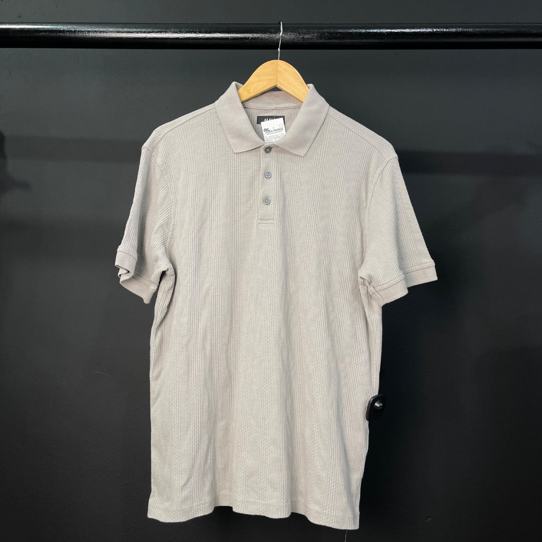 ALFANI Remera Manga Corta Gris Talle M
