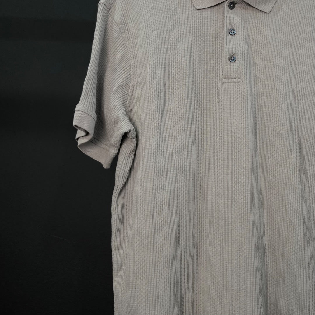 ALFANI Remera Manga Corta Gris Talle M