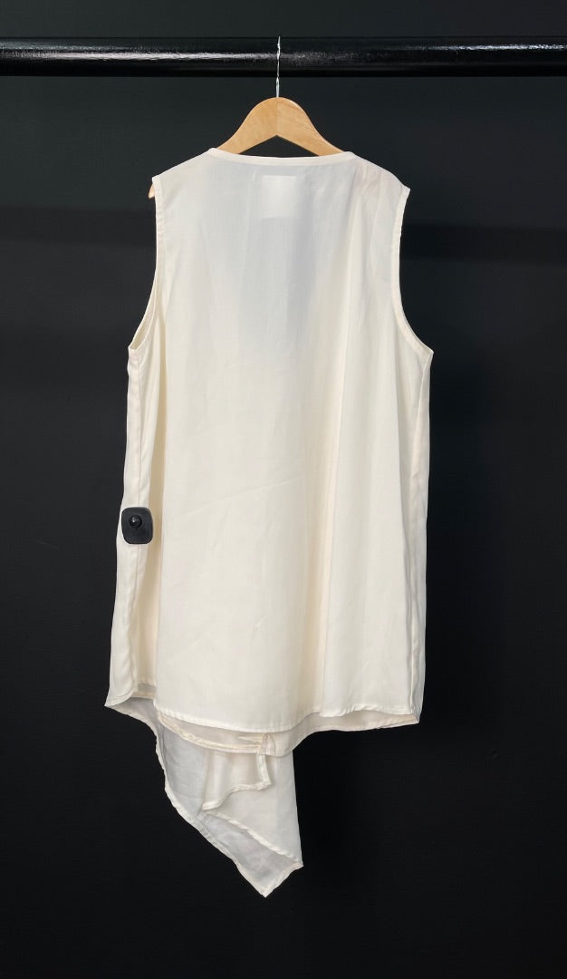 CALANDRA Blusa Sin Mangas Beige Talle M