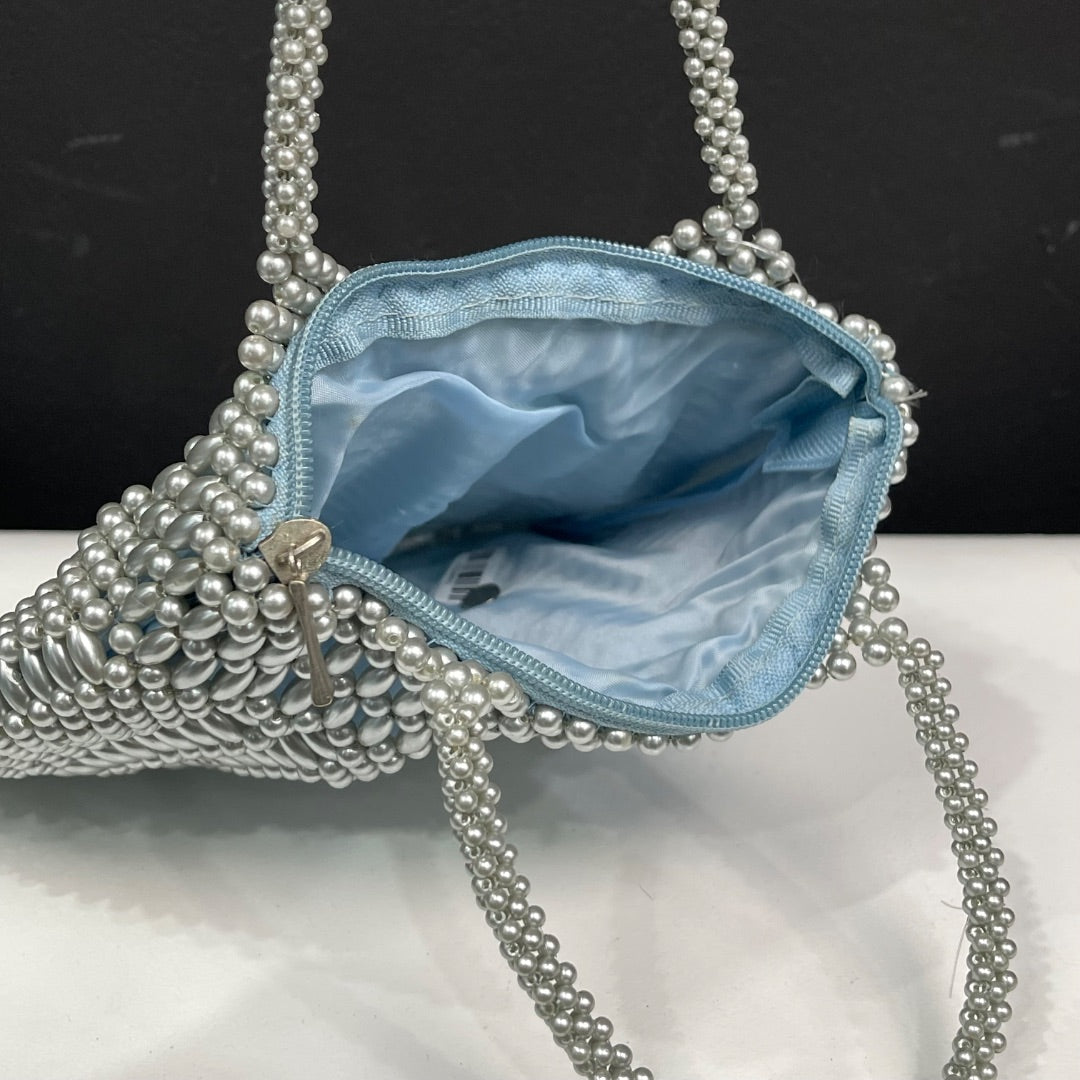 SIN MARCA Cartera Celeste Talle Unico