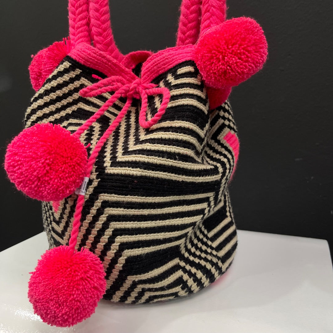 SIN MARCA Cartera Varios Rayado Talle Unico