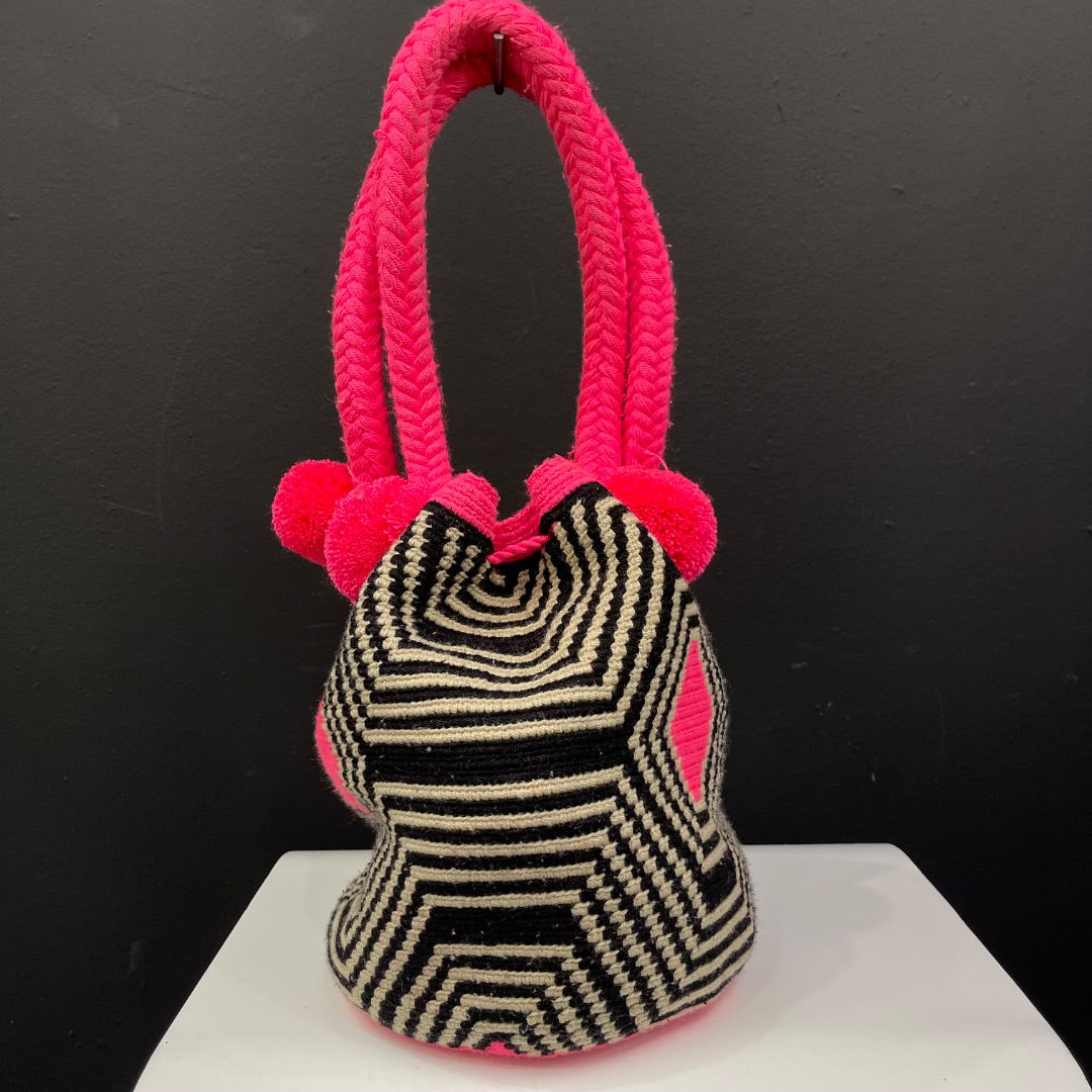 SIN MARCA Cartera Varios Rayado Talle Unico