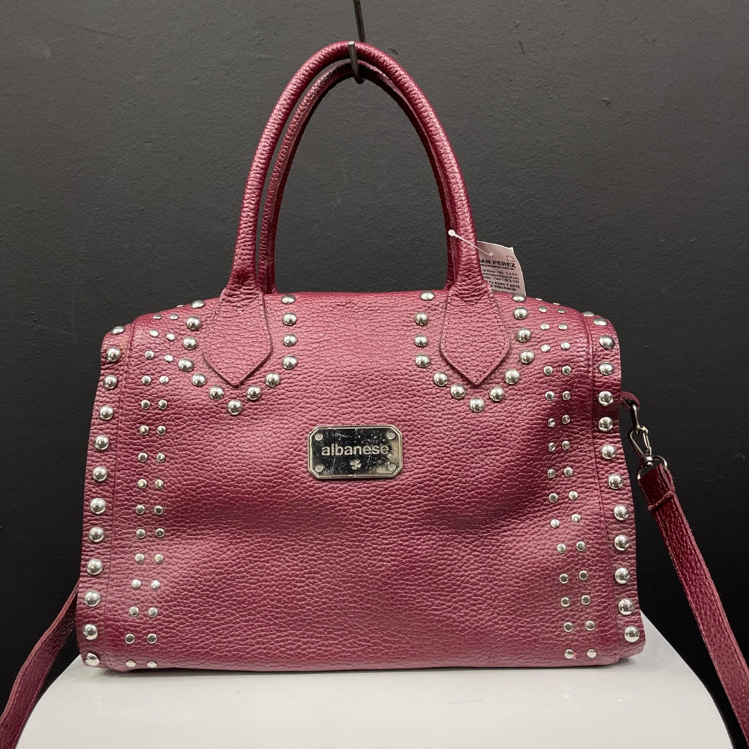 ALBANESSE Cartera Bordeaux Talle Unico