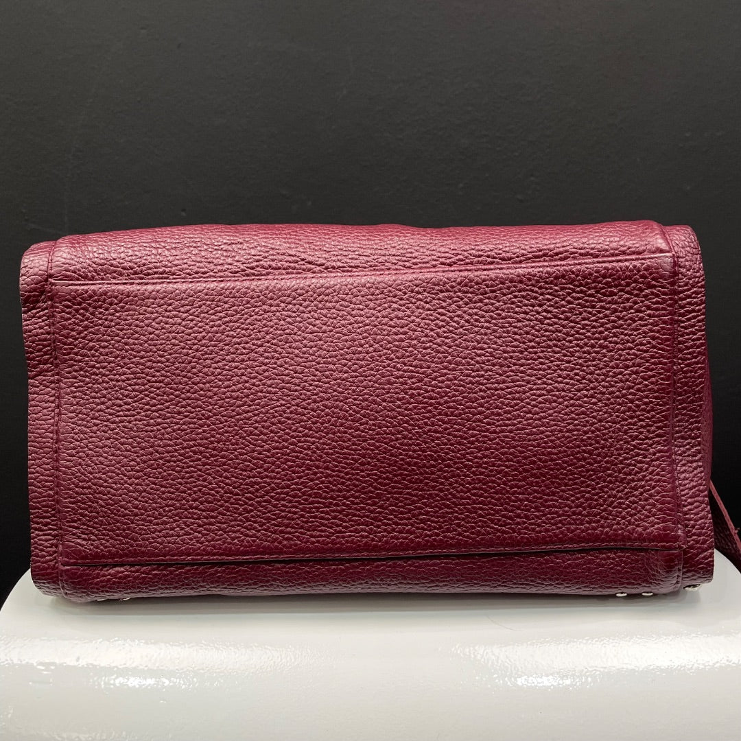 ALBANESSE Cartera Bordeaux Talle Unico