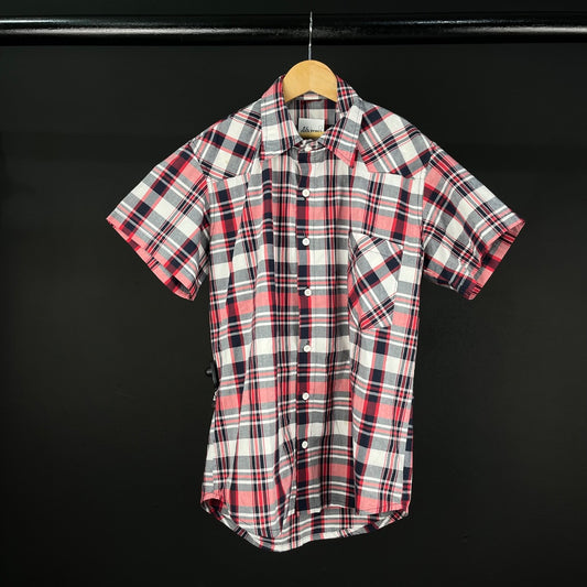 SIN MARCA Camisa Manga Larga Varios Escoces Rojos Talle S
