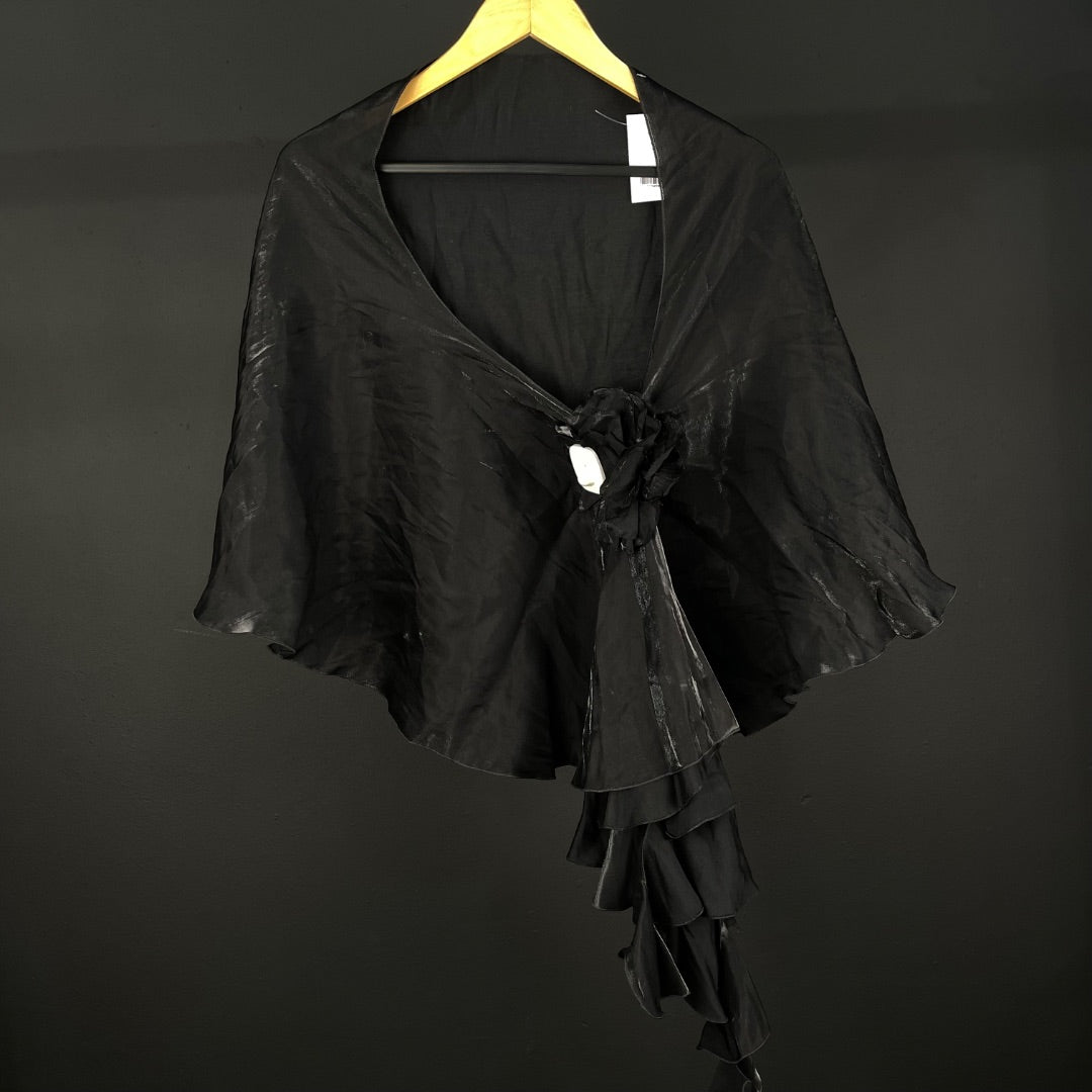 SIN MARCA Capa Corta Negro Talle Unico