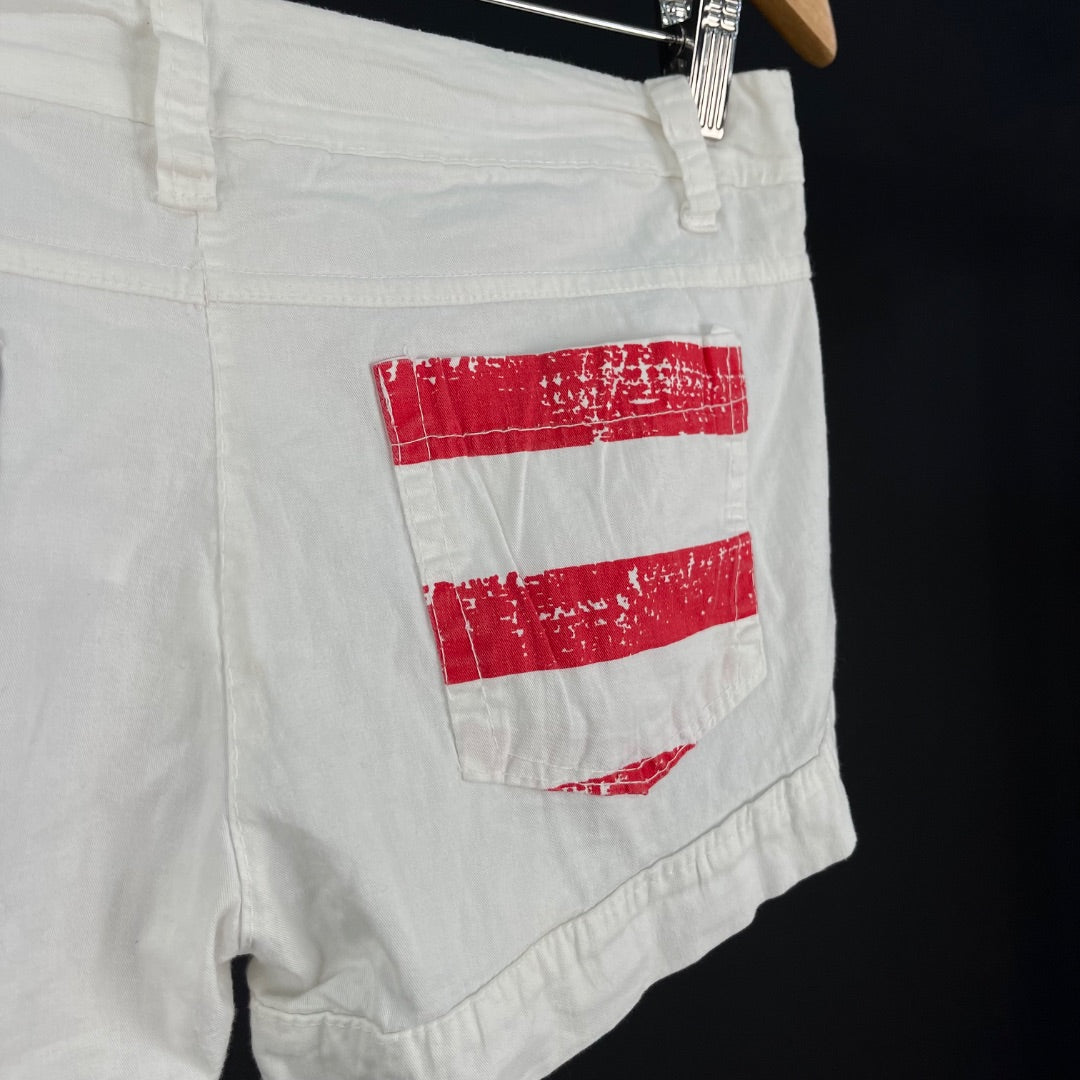 SIN MARCA Short Blanco Talle XL