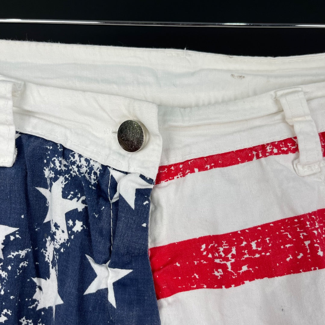 SIN MARCA Short Blanco Talle XL