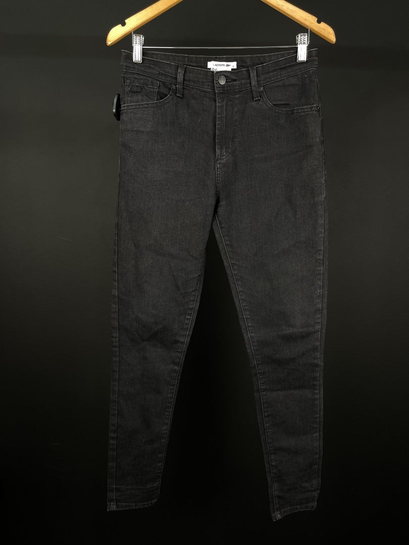 LACOSTE Pantalon Negro Talle 30