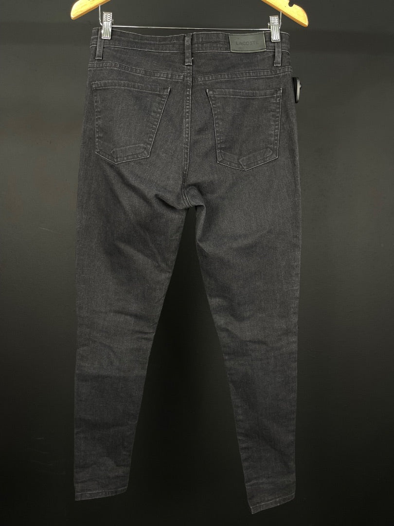 LACOSTE Pantalon Negro Talle 30